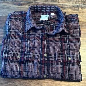 Rowm medium weight shacket.